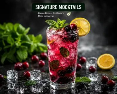 Signature mocktail