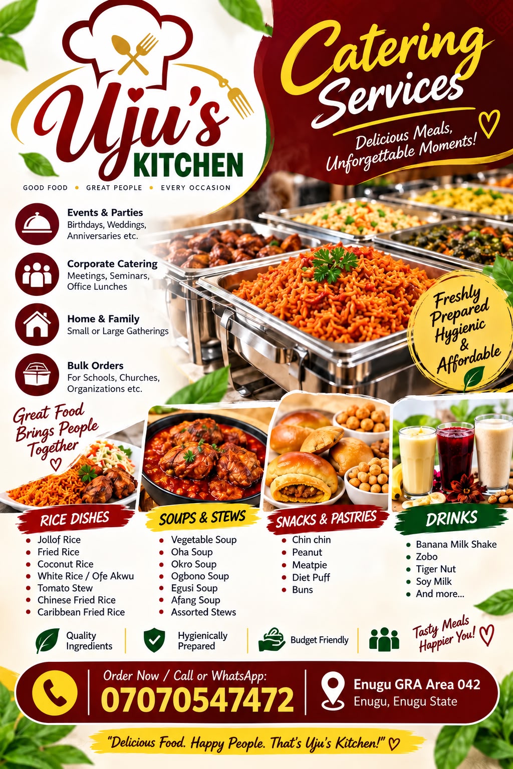 Uju's Kitchen logo