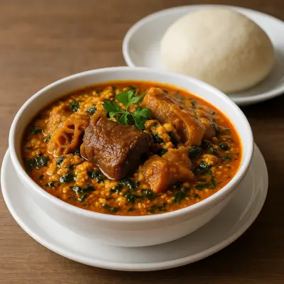 Egusi Soup from Danziga Food Court
