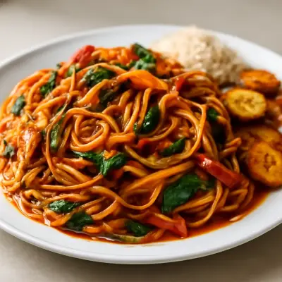 Stir Fry Spaghetti