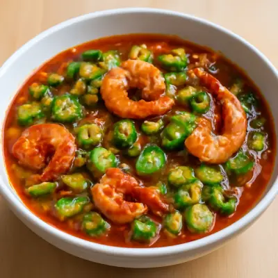Seafood Okro Soup - 1.5 Litres