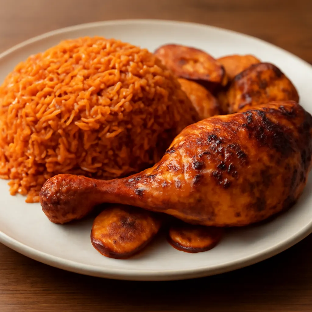 Jollof spaghetti