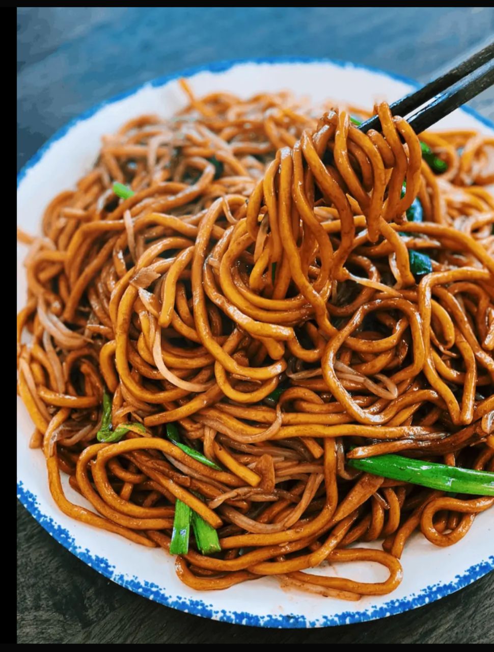 stir fried spaghetti
