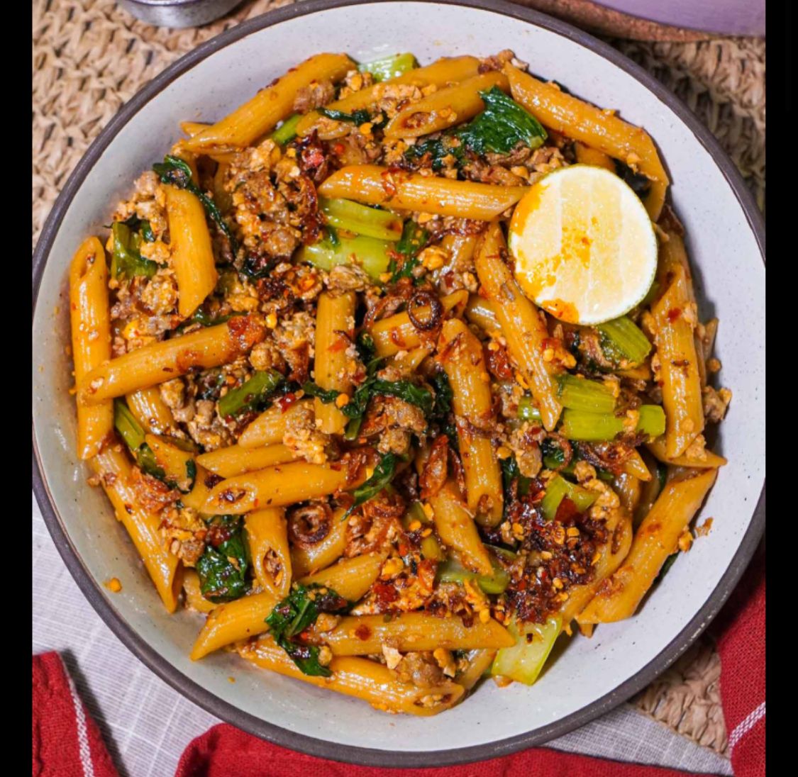 stir fried pasta