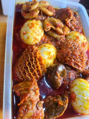 5 Litres with assorted meat