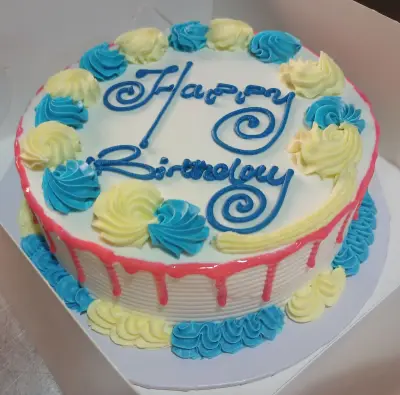Vanilla sponge cake 10 " x 2"