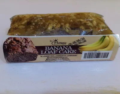 Banana loaf with nuts 350g