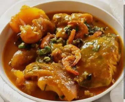 Native white soup