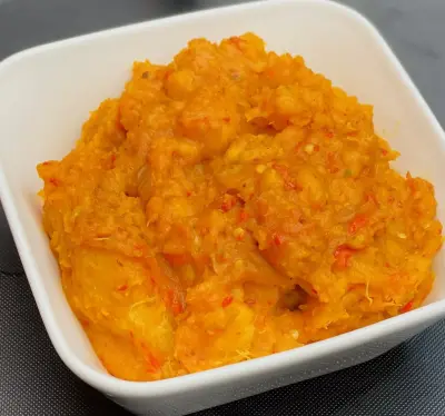 YAM & SWEET POTATO PORRIDGE