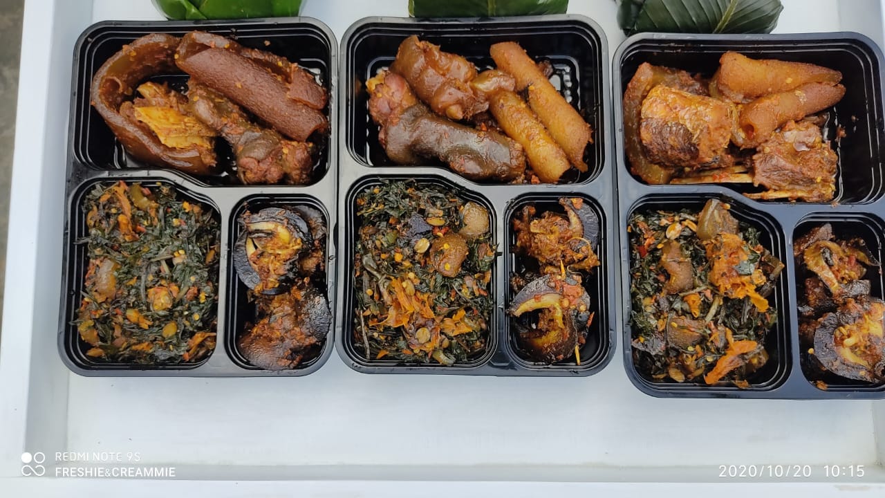 Wheat Meal with Vegetable Soup