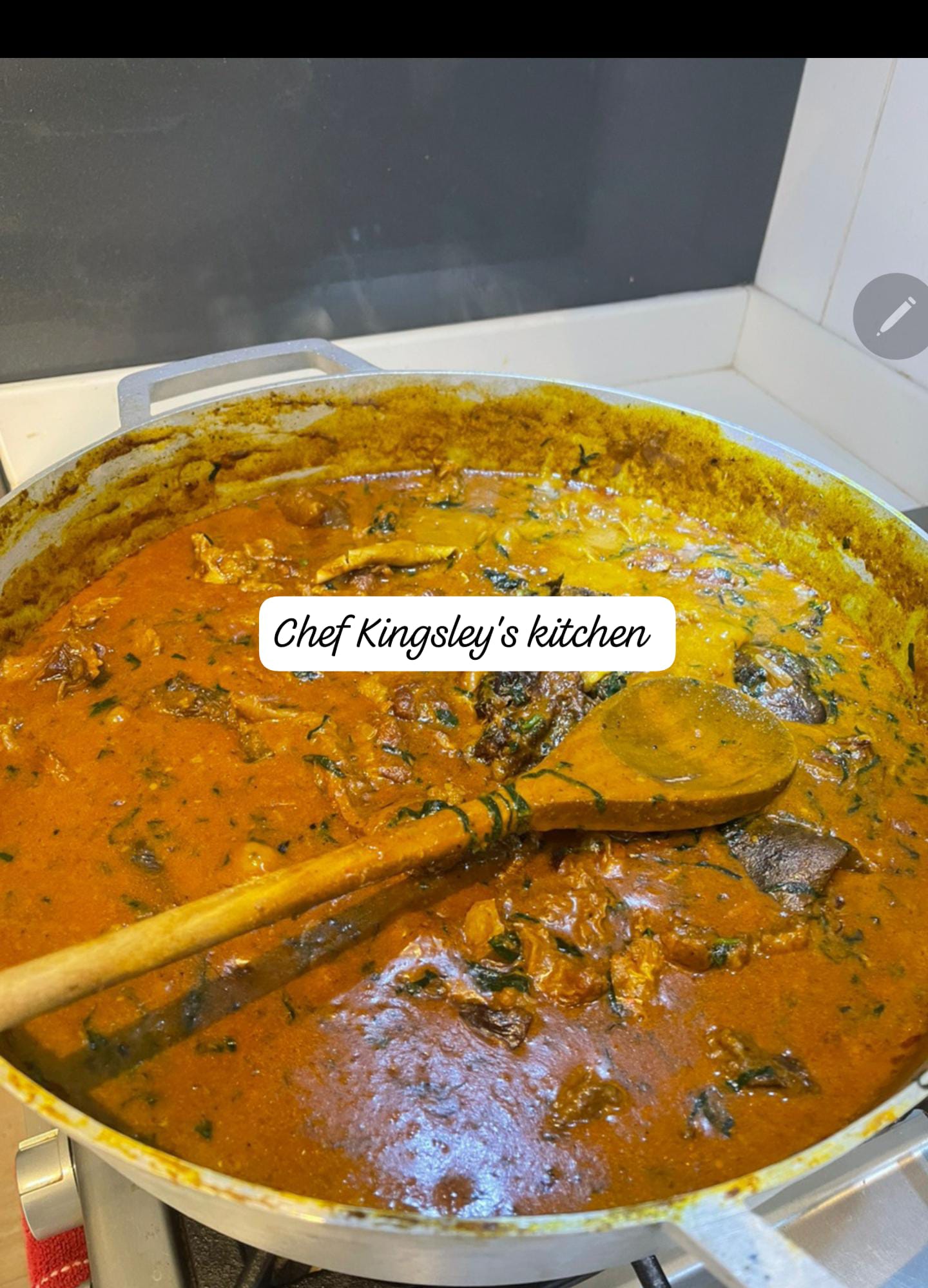 Catering - Medium Pot of Ogbono Soup