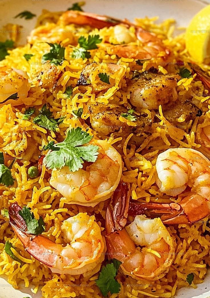Prawns Hyderabadi Biryani