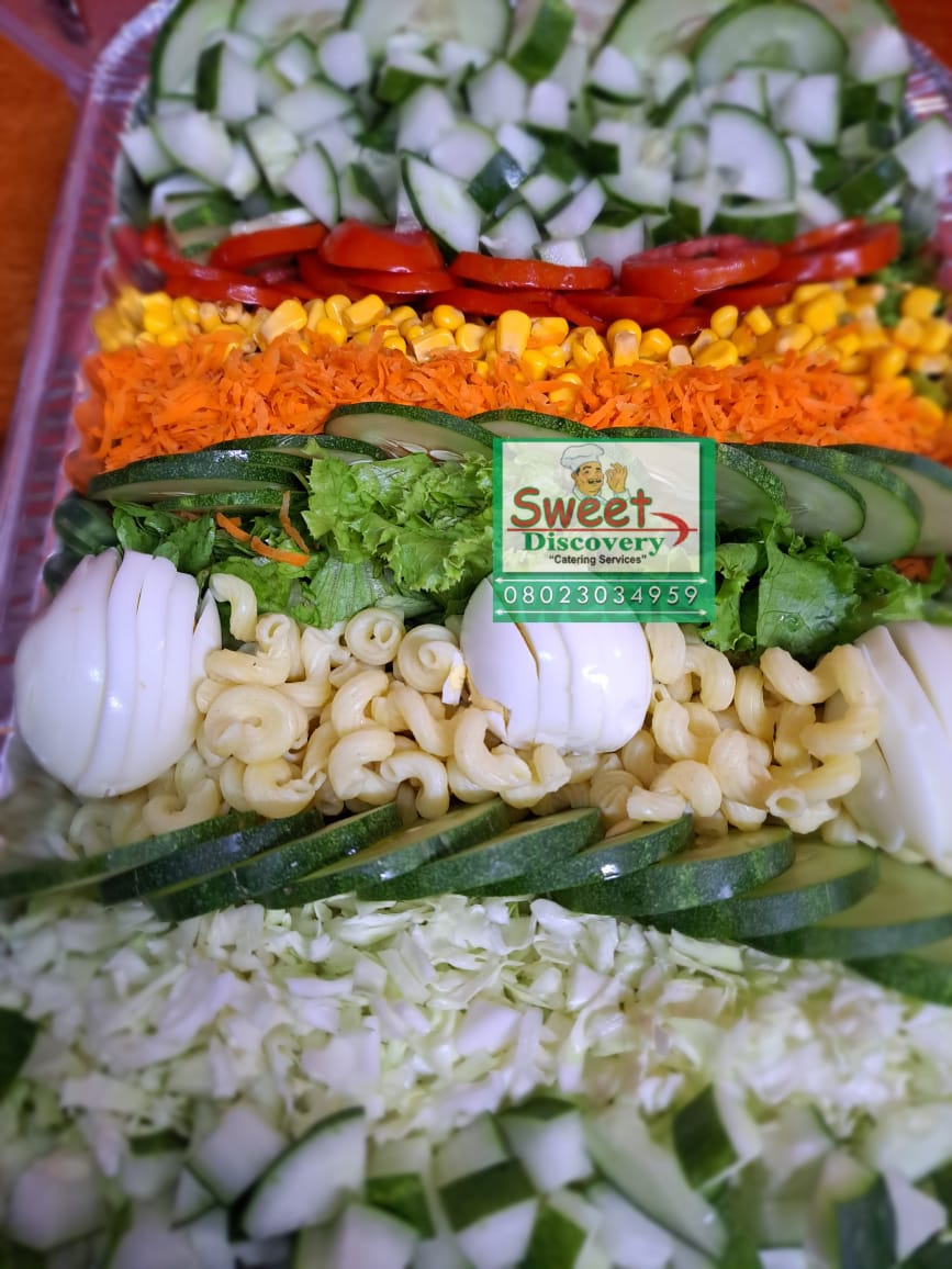 Medium Tray of Vegetable Salad from Sweet Discovery Party Caterers