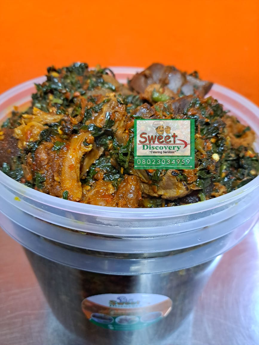 Efo Riro with Assorted Meat - 4 Litres