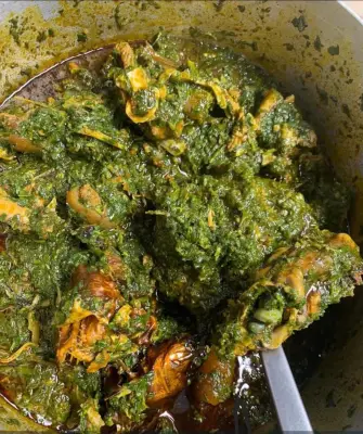 Afang Soup- a Portion from Avana Kitchen