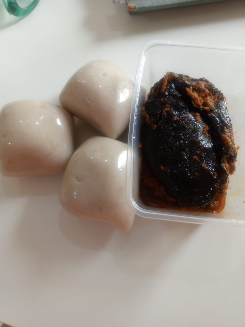 Fufu with Soup