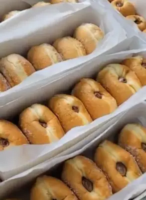 Plain or Lemon Doughnuts, box of 6