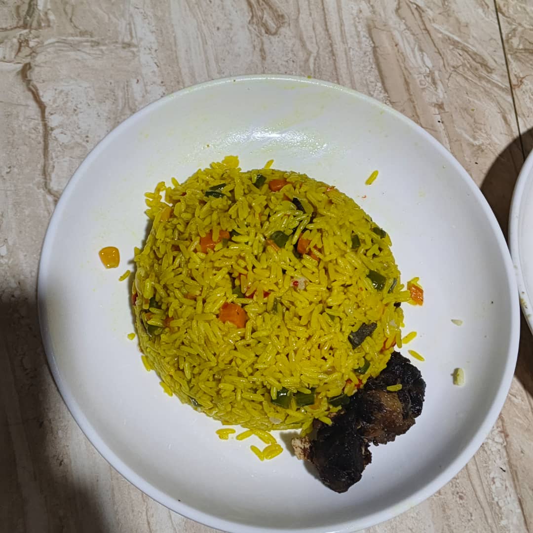Fried Rice with 2 Beef from Uju's Kitchen