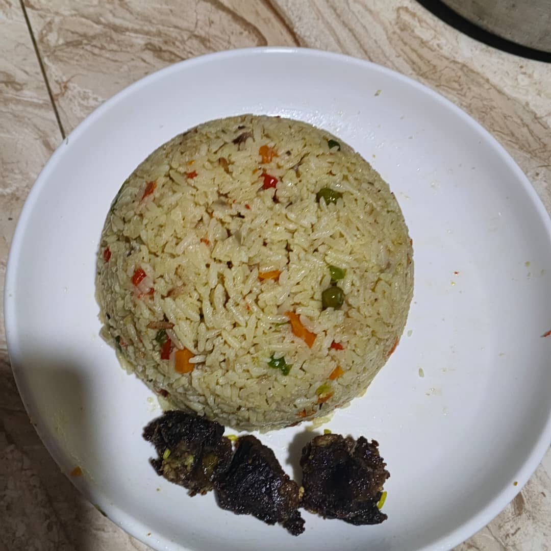 Coconut Rice with 2 Beef