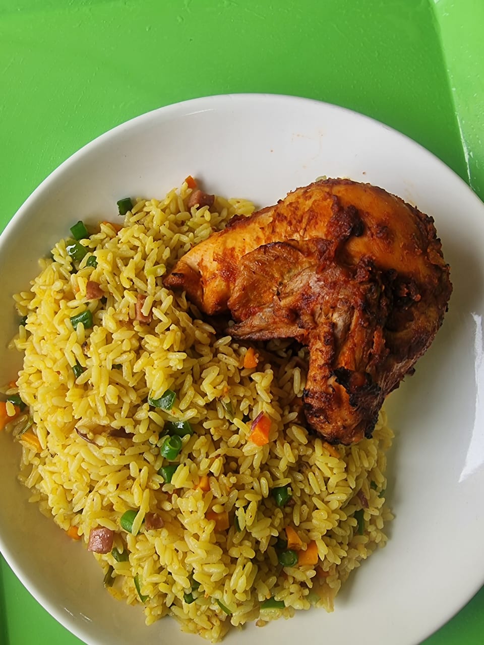 Fried Rice and Chicken
