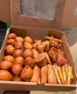 Spring Rolls and Samosa - Box