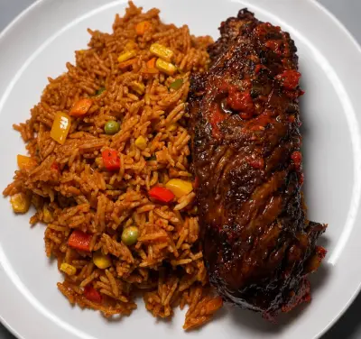 Jollof Rice - Portion from GCC Bistro