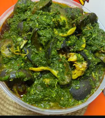 Snails & Goat Meat Afang Soup Delight — 3 Litres