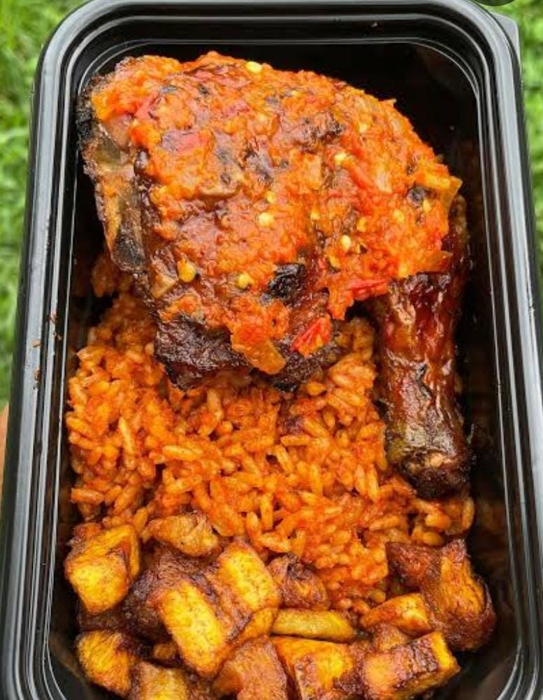 Jollof Rice with Chicken from CupidsKitchen