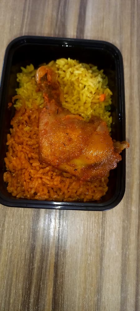 Jollof or Fried Rice + Big Chicken from Arise City Kitchen
