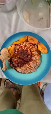 Ewa Agoyin & Dodo (Portion)